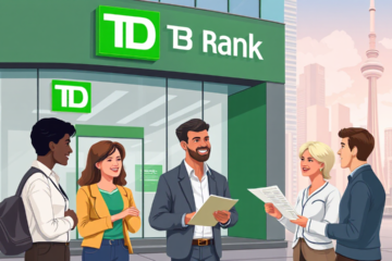 A representation of TD Bank's real estate loan options with a focus on personalized service and competitive rates.