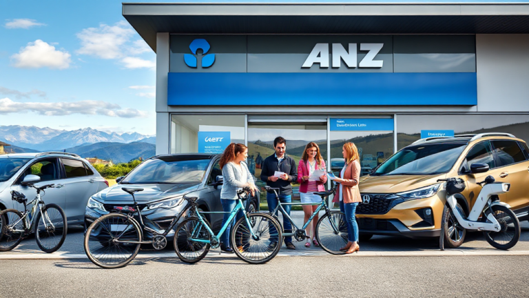 A person exploring options for vehicle financing with ANZ Bank's Vehicle Acquisition Loan.