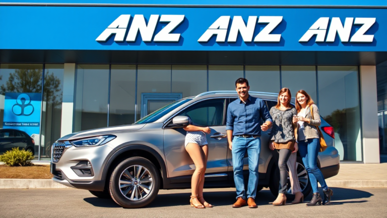 ANZ Vehicle Acquisition Loan helps finance car purchases