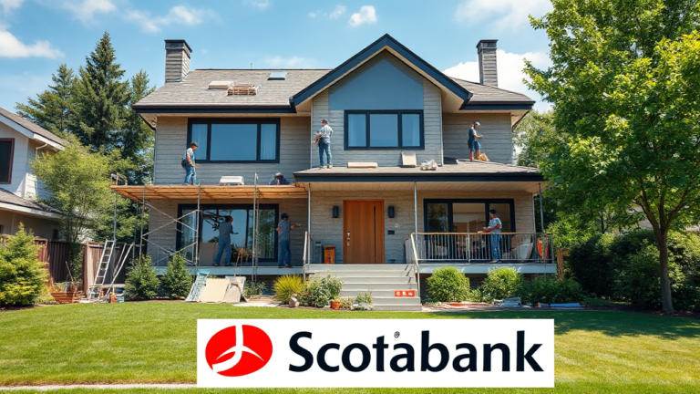 Home renovation options with Scotiabank loans