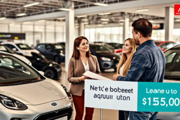 A car and commercial vehicle representing NAB Vehicle Acquisition Loan options.