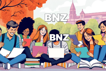 Student reviewing options for BNZ education loan