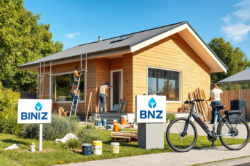 A homeowner reviewing renovation loan options with BNZ.