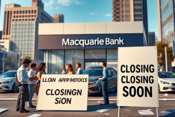 Macquarie Bank Vehicle Acquisition Loan changes affecting customers and applications.
