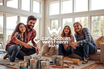 A cozy home undergoing renovations with financing from Canadian Western Bank.