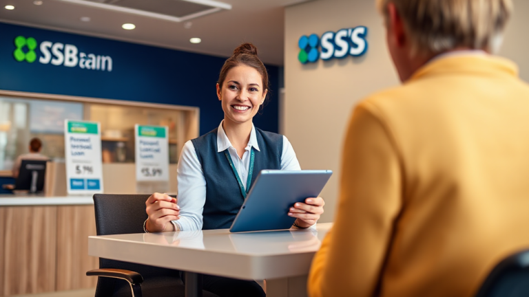 Image depicting TSB Bank personal loan options and financial flexibility.