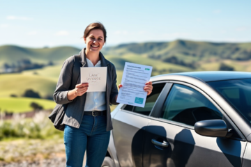 A happy individual receiving keys to their new vehicle, symbolizing the ease of obtaining a car through the Co-operative Bank Vehicle Acquisition Loan.