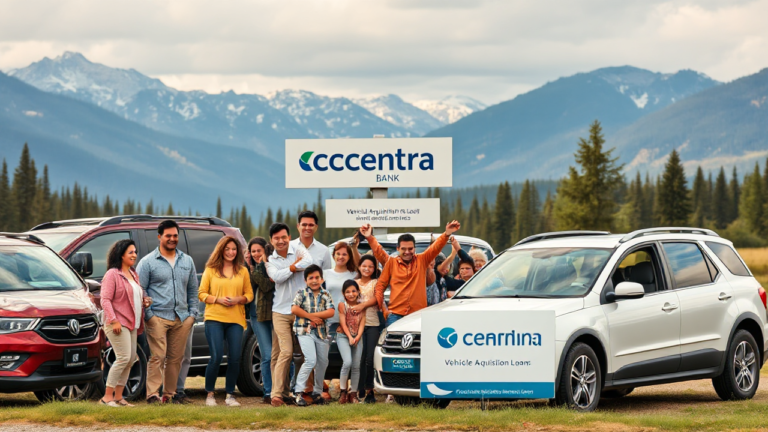 Concentra Bank Vehicle Acquisition Loan options for flexible financing and vehicle purchase.