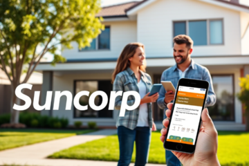 A visual representation of Suncorp Bank's real estate loan offerings and benefits.