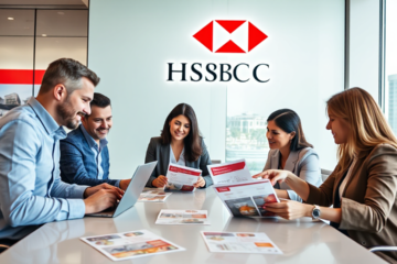 A representation of HSBC Bank Australia's real estate loan services tailored for various borrowers.