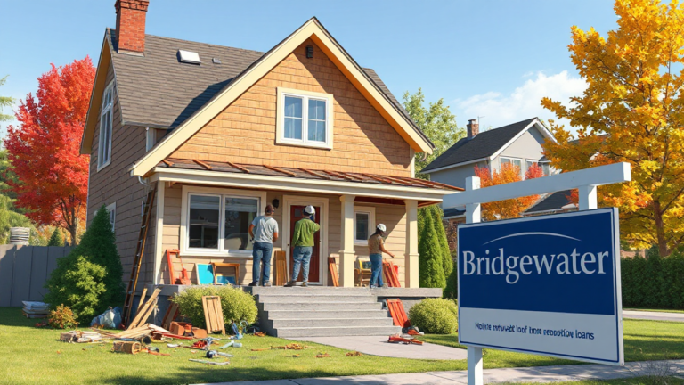 Home renovation projects funded by Bridgewater Bank loans