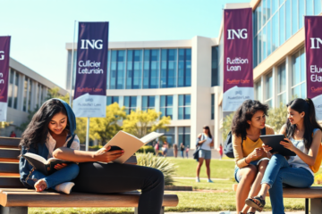 A student studying with financial support from ING Australia Education Loan.
