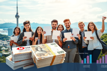 An image depicting students exploring overseas education options supported by HSBC New Zealand Education Loans.