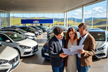 A person contemplating the Citibank Vehicle Acquisition Loan for their next vehicle purchase.