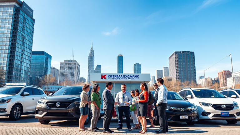 A car with a loan agreement symbolizing vehicle financing options.