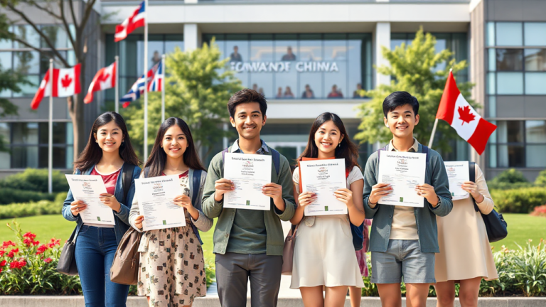 Students exploring education financing options through Bank of China for their studies abroad.