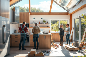 A beautiful renovated kitchen showcasing the potential of Citibank New Zealand's renovation loans.
