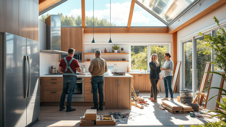 A beautiful renovated kitchen showcasing the potential of Citibank New Zealand's renovation loans.