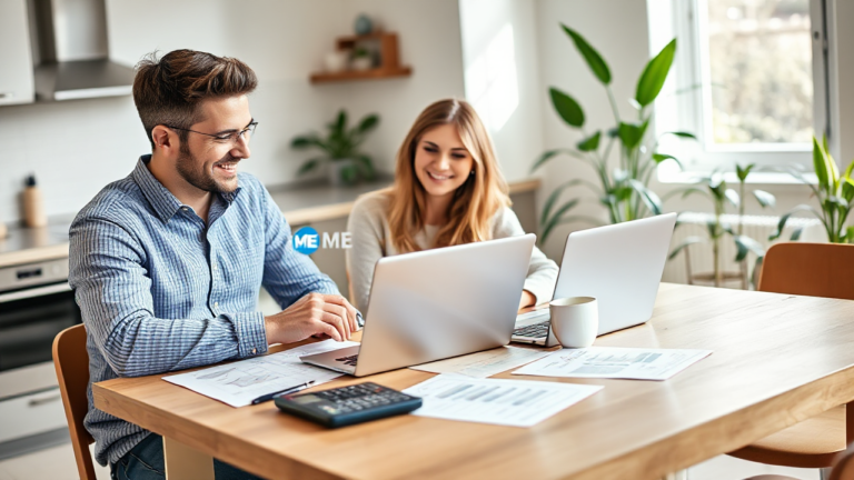 Image depicting the benefits of ME Bank Personal Loan with flexibility and low fees.