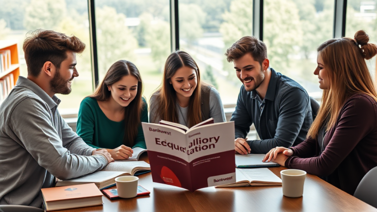 Student studying with the support of Bankwest Education Loan