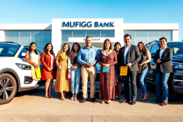 Image showcasing MUFG Bank Vehicle Acquisition Loan for financing vehicles.
