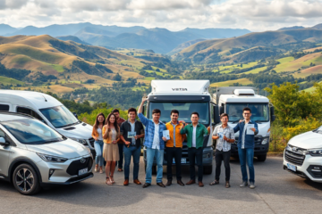 A car representing the BNP Paribas vehicle acquisition loan options for new and used vehicles.