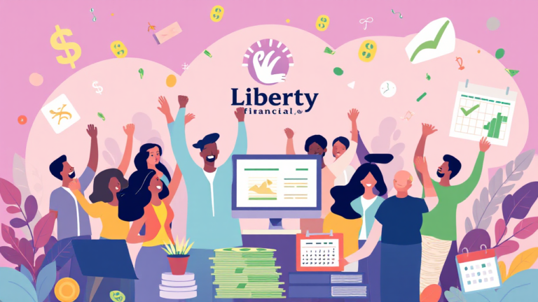 An image illustrating the benefits of Liberty Financial's personal loans.