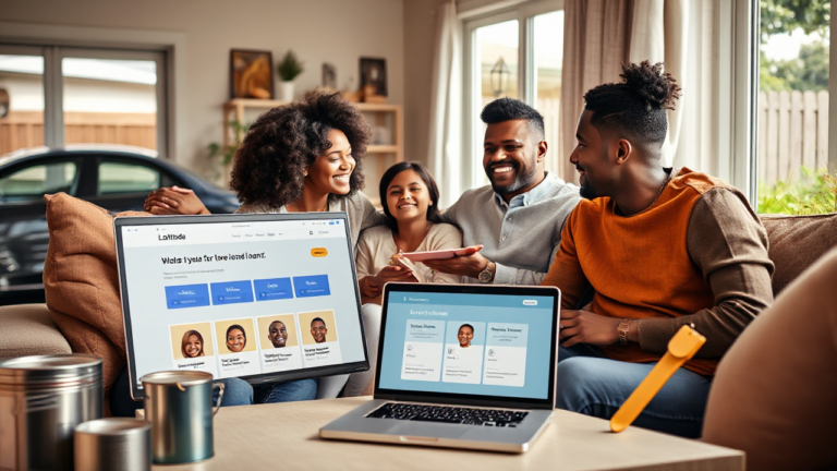 An overview of Latitude Financial Services Personal Loan options showcasing various financial solutions.