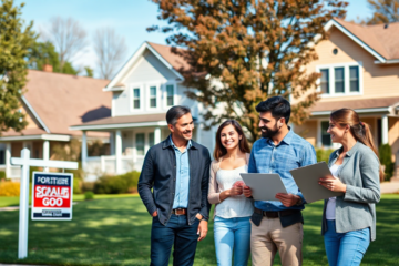 A representation of Latitude Financial Services real estate loan options for homebuyers and investors.