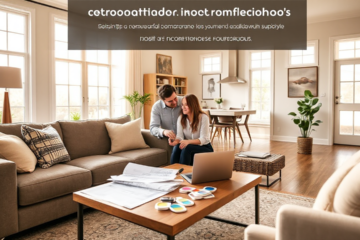 A modern home renovation showcasing improvements financed by Latitude Financial Services.