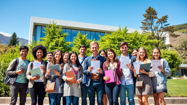 A student reviewing loan options for education in New Zealand