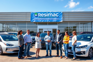 A person exploring financing options for a new vehicle with Resimac Vehicle Acquisition Loan.