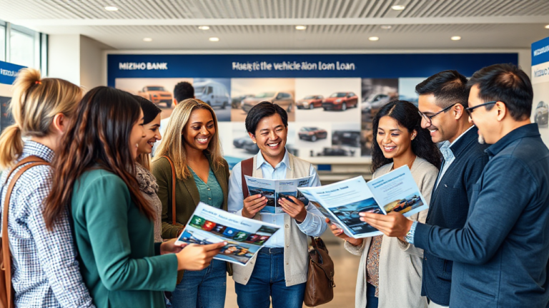 Mizuho Bank Vehicle Acquisition Loan financing options.