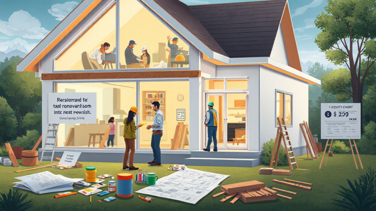 A family renovating their home using funds from a Resimac Loan for Renovations.