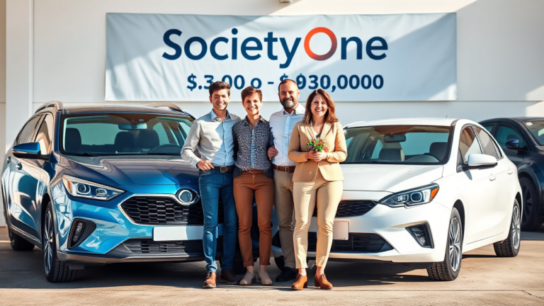 SocietyOne Vehicle Acquisition Loan for easy car financing