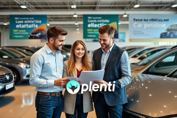 A selection of cars available for purchase through Plenti's vehicle acquisition loan.