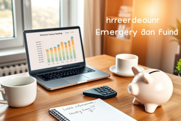 A visual guide to creating an emergency fund easily.