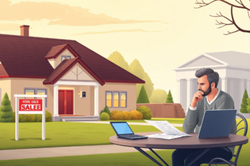 An infographic explaining how home equity loans work with property collateral.