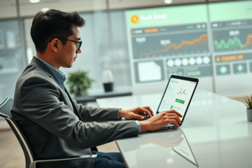 A user-friendly interface showcasing the process of obtaining a digital personal loan without bureaucratic hassles, highlighting the benefits of electronic signatures.