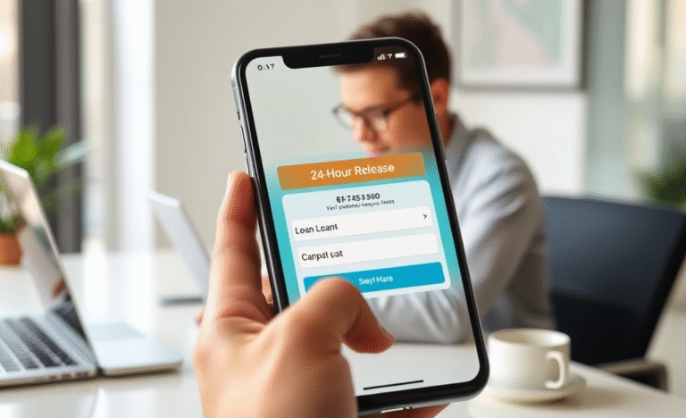 A user-friendly mobile app for fast personal loans.