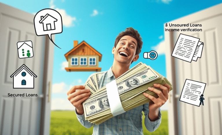 A visual representation of personal loan options without income verification, highlighting opportunities for quick cash access.