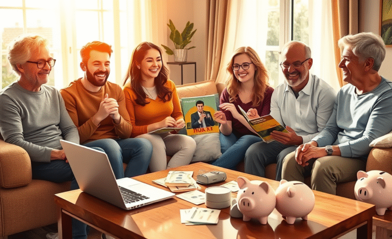 An illustration of Wasa Kredit Personal Loan helping individuals overcome financial challenges.