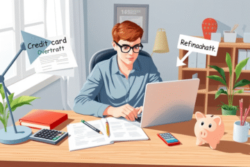 A financial strategy for refinancing credit to manage debts effectively.