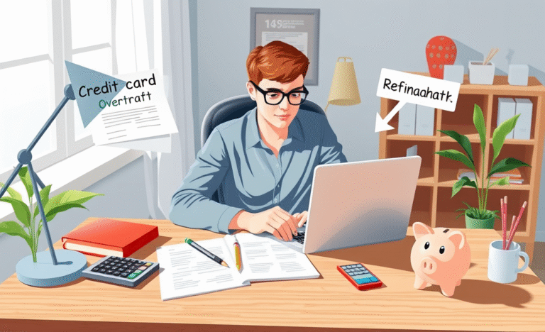 A financial strategy for refinancing credit to manage debts effectively.