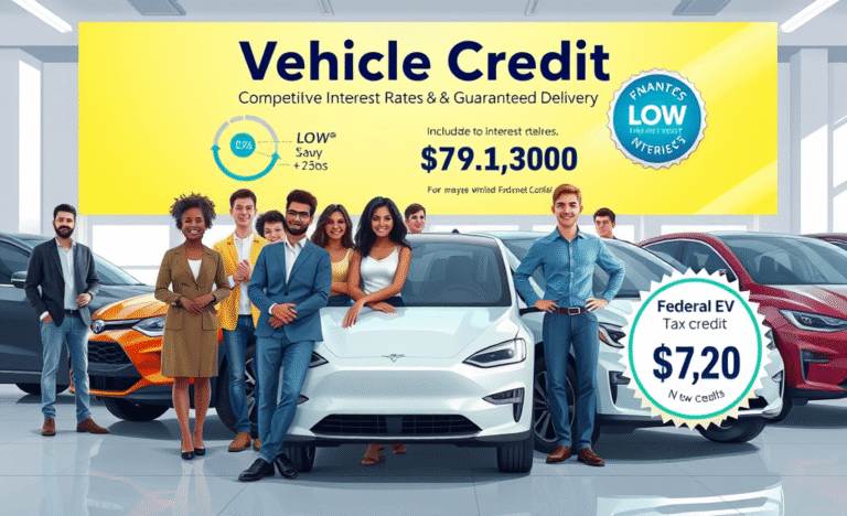 A person examining vehicle financing options for purchasing a new car.