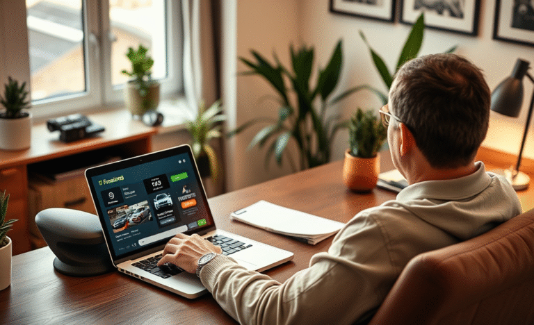 An image showcasing convenience in online used car financing and immediate release.