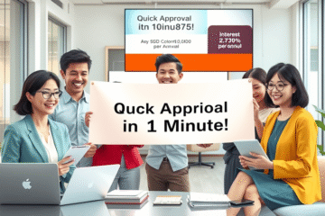 Image illustrating HSBC Personal Loan with quick approval process.
