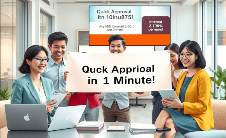 Image illustrating HSBC Personal Loan with quick approval process.