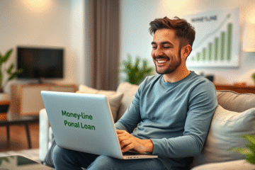 A representation of financial relief through the Moneyline Personal Loan for emergencies.