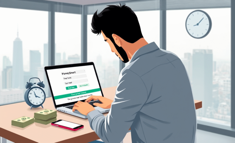 A visual representation of a MoneySmart Personal Loan with quick fund release options.
